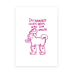 Cowboy statt "Good Boy"